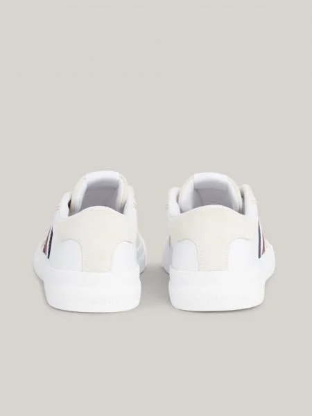 Kožené tenisky Tommy Hilfiger biela