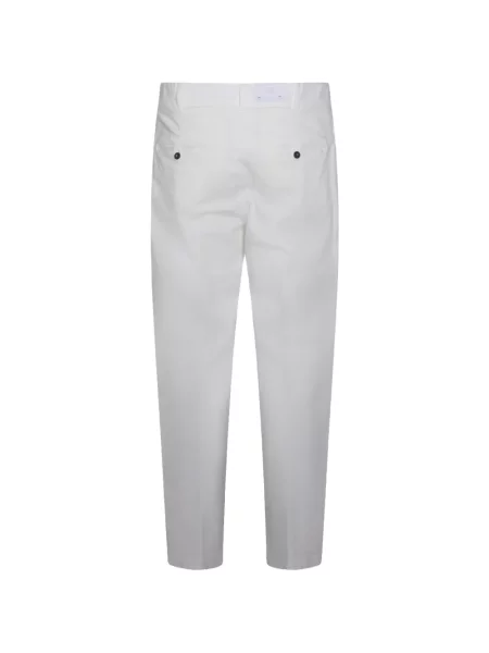 Pantaloni Eleventy plisate alb