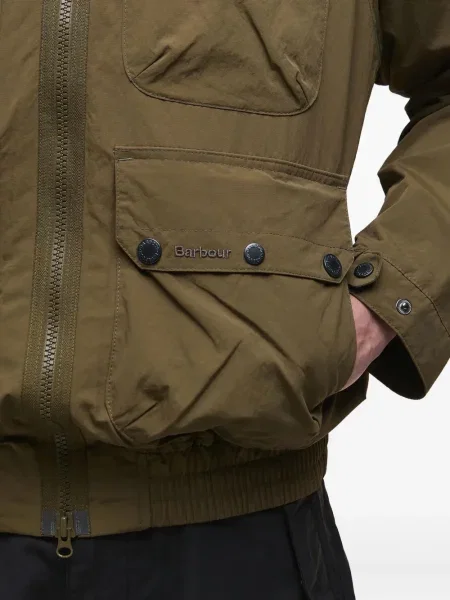 Geacă Barbour cu glugă verde