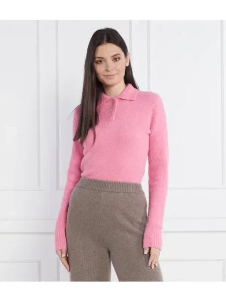 Samsøe Samsøe de lână pulover roz