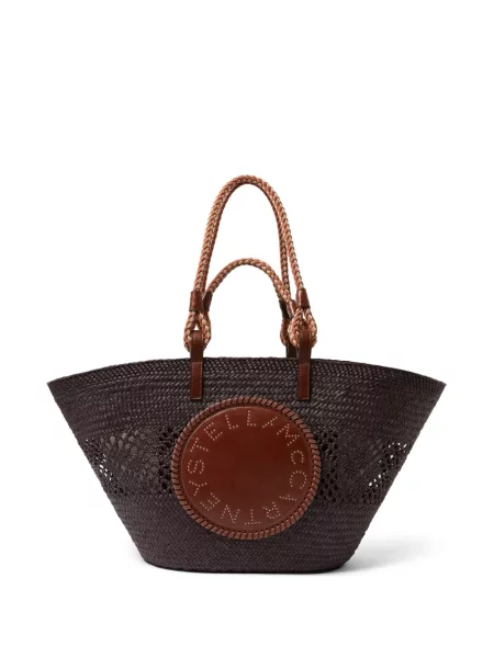 Geantă shopper Stella Mccartney maro