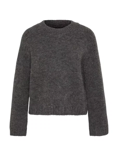 Vero Moda Petite Megztinis VMINGRID tamsiai pilka