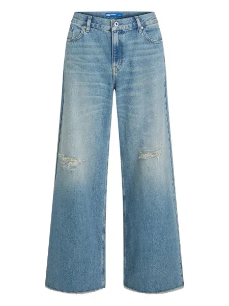Blugi Karl Lagerfeld Jeans albastru