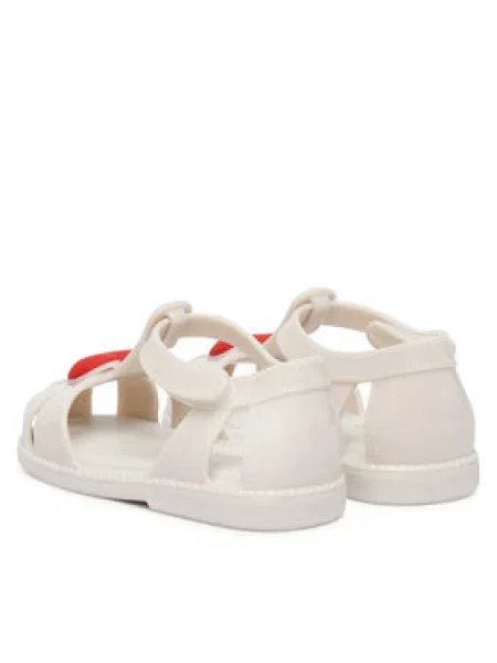 Sandále Melissa Mini Melissa Hip Heart Ballerina Bb biela