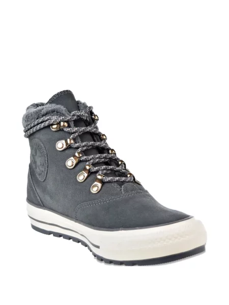 Бягане slip-on маратонки Converse Chuck Taylor All Star на платформе черно