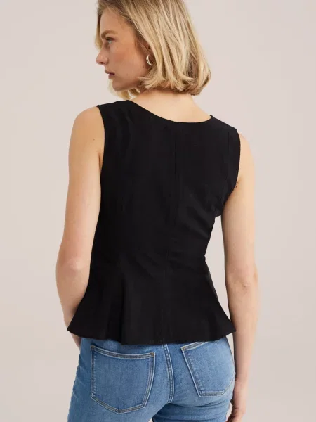 WE Fashion Top čierna