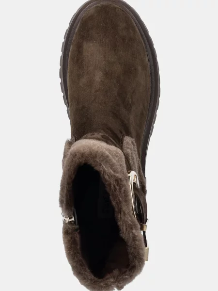 Утепленные ботинки Steve Madden коричневые