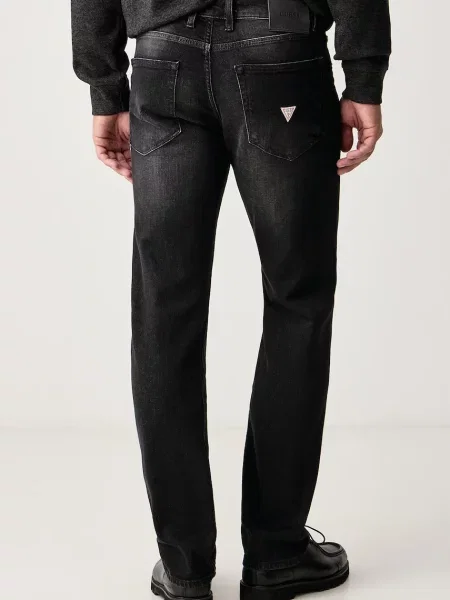 Guess jeansy slim taper FINNLEY czarne