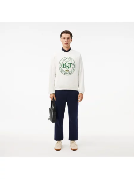 Lacoste Skórzana Torba Na Ramię Chantaco Piqué czarna