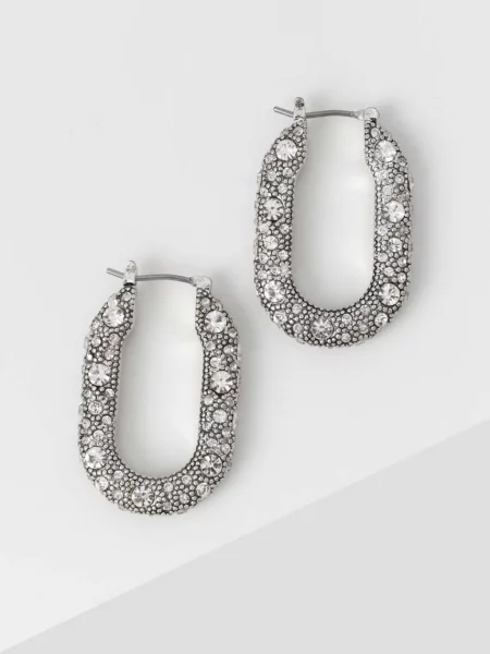 AllSaints cercei argintiu