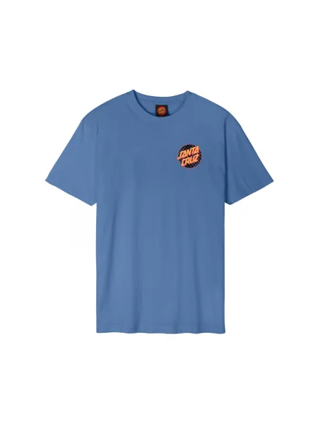 Polo Santa Cruz cu buline albastru