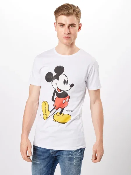 Mister Tee Póló Mickey Mouse' fehér