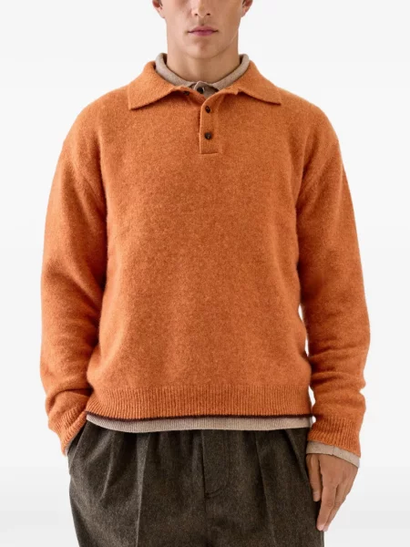 Koszulka polo Jacquemus pomarańczowa