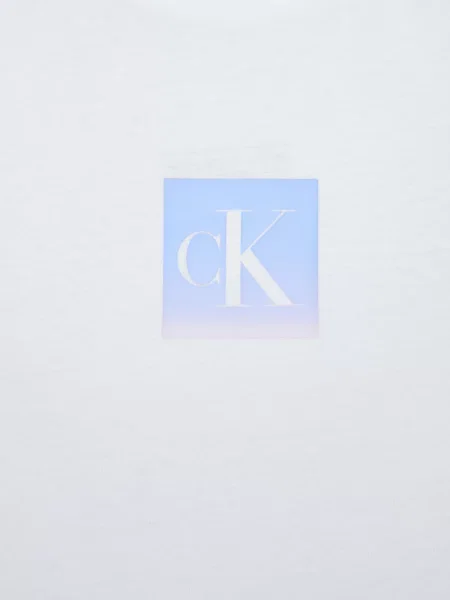 Класична футболка Calvin Klein Jeans біла