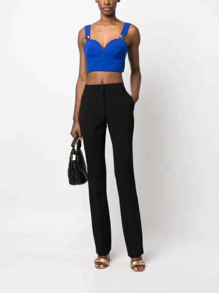 Kalhoty Moschino černé