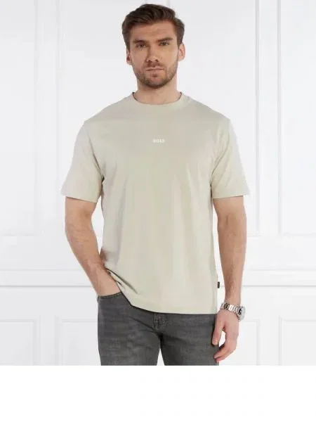 BOSS ORANGE Tricou Te_Vinyl bej