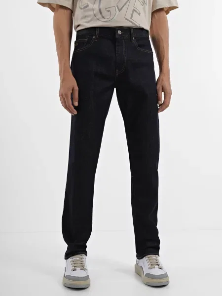 Armani Exchange Прямі джинси синій