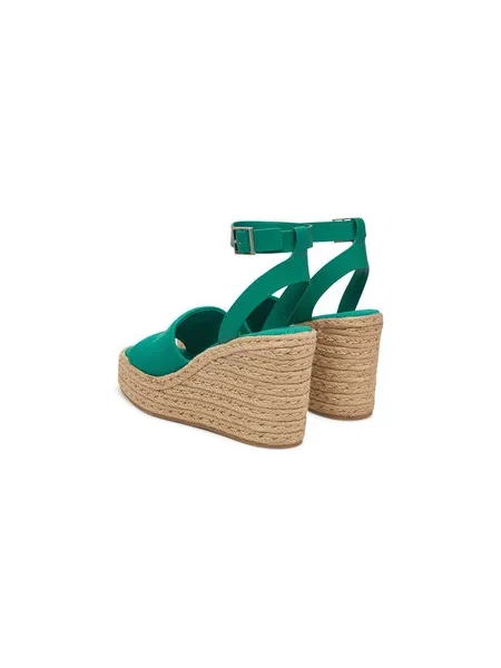 Calvin Klein Espadrilles Wedge Espad 70 Neopr Mg zöld