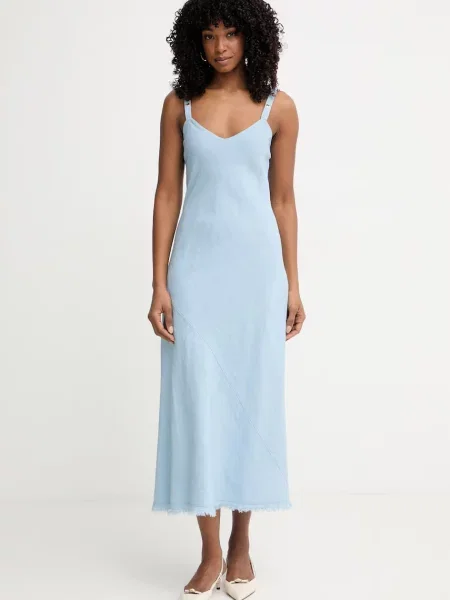 Pinko rochie cu in albastru