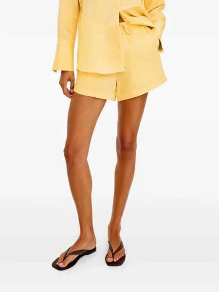 Pantaloni scurți Rails cu cordon galben