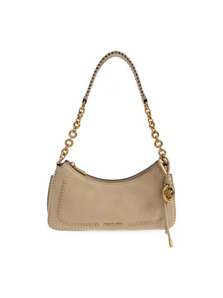 Torebka Michael Kors skórzana beżowa