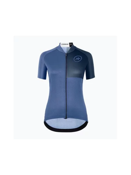 Велофутболка ASSOS Uma GT C2 EVO stone blue синя