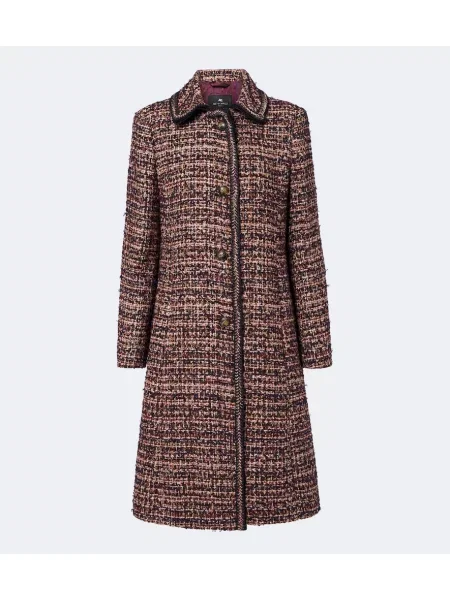 Palton Etro din tweed