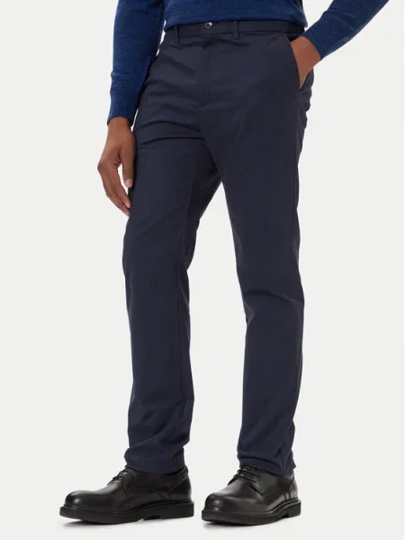 Calvin Klein Pantaloni chino Bleumarin