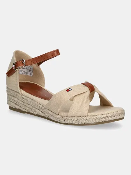 Sandali Tommy Hilfiger bež