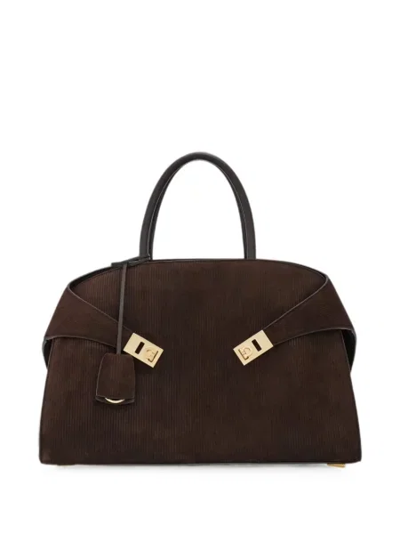 Geantă Ferragamo maro