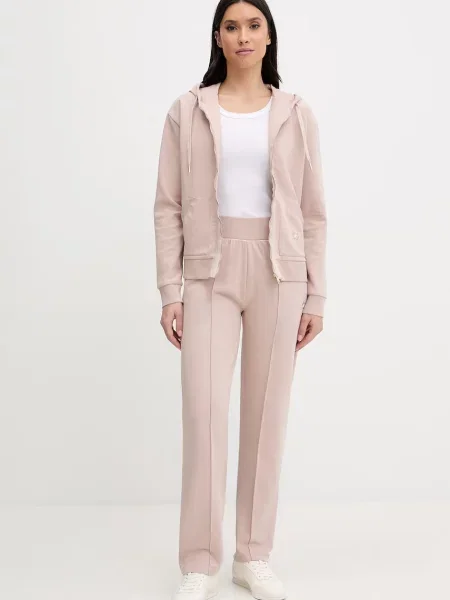 BOSS spodnie lounge Shiny B Pants beżowe