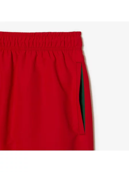 Шорты Lacoste красные