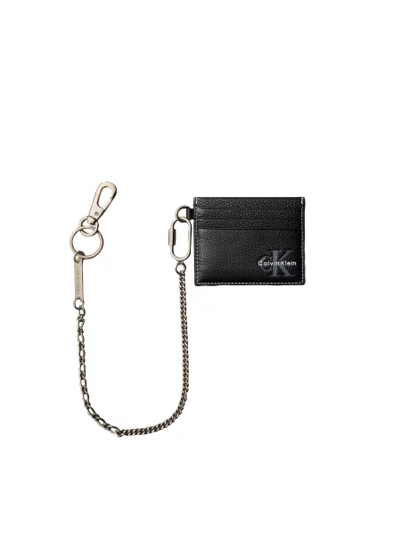 Calvin Klein Pénztárcák szürke / fekete fehér