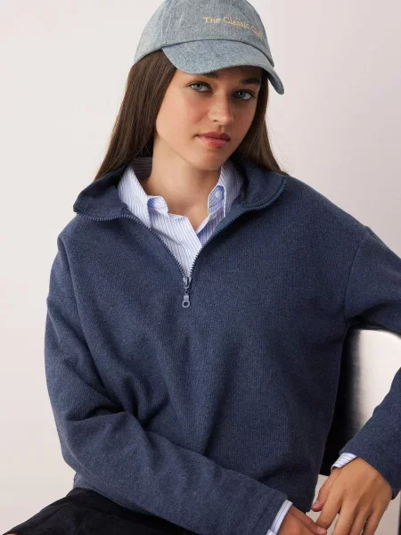 Trendyol Pulover bleumarin