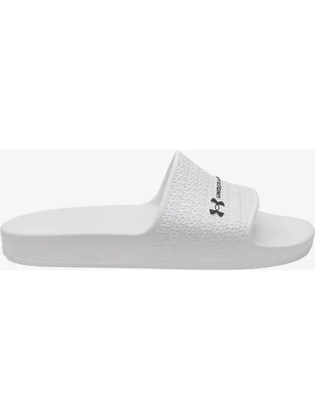 Klapki Under Armour ARMR Slide Lite polar 44 biały