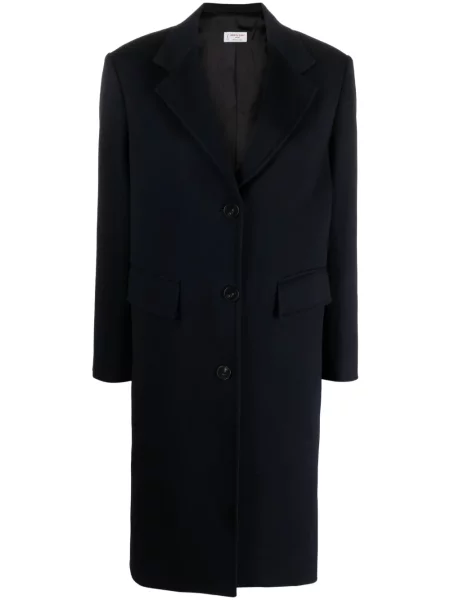 Palton Alberto Biani de lână albastru