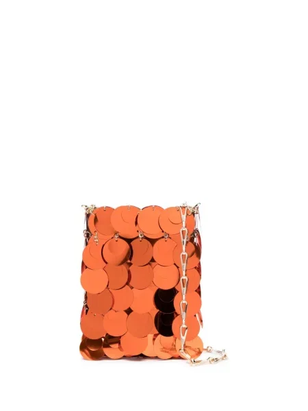 Geanta crossbody Rabanne portocaliu