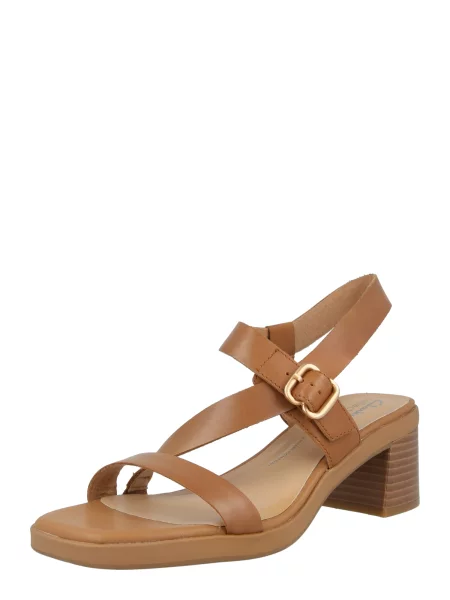 CLARKS Sandale cu baretă Jaylan Sol cămilă maro
