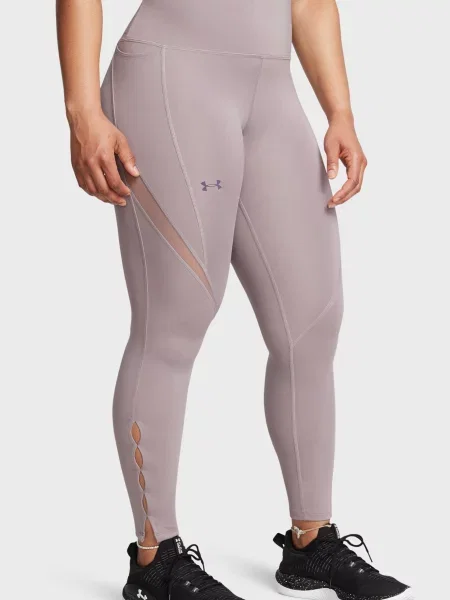 Укорочені штани Under Armour рожеві