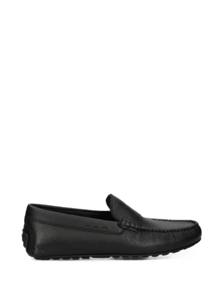 Pantofi loafer Boss din piele negru