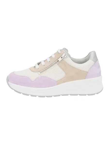Sneakersy Solidus sznurowane skórzane