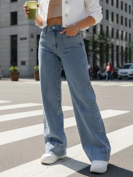 Blugi drepți Dstreet