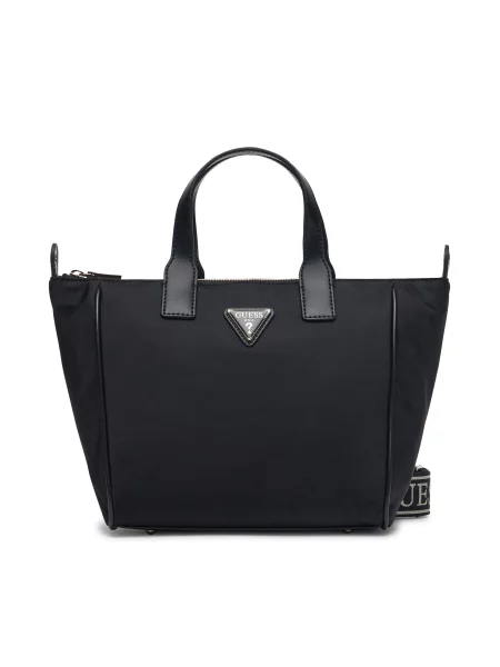 GUESS Μεγάλη τσάντα FOLLIE SMALL TOTE' μαύρο