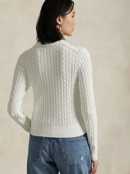 Polo Ralph Lauren Cardigan alb
