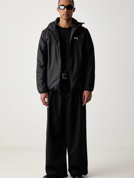 Puma jachetă pentru bărbați Essentials negru