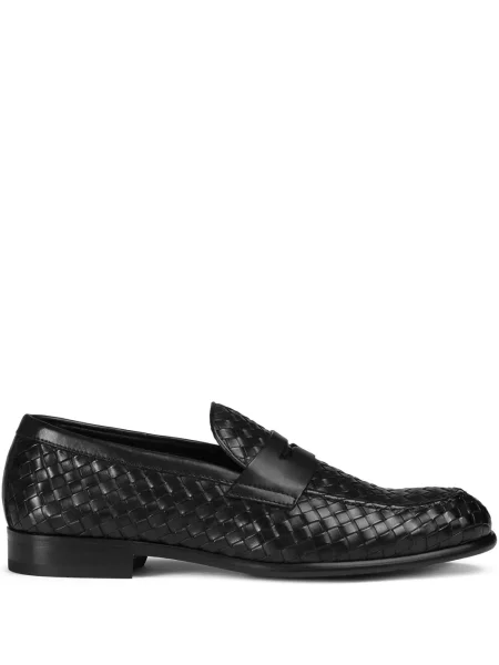 Pantofi loafer Doucal's din piele negru