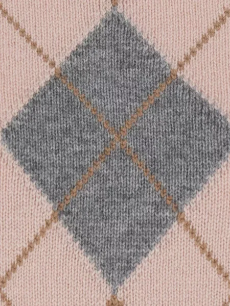 Pulover Max Mara cu model argyle gri