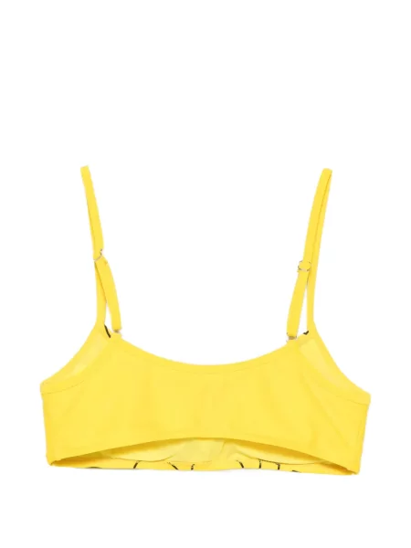 Top Moschino cu imagine galben