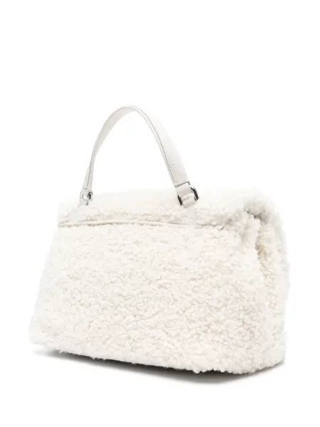 Geantă shopper Zanellato alb