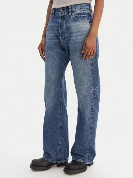 G-Star Raw Džinsai Bowey Baggy Fit mėlyna